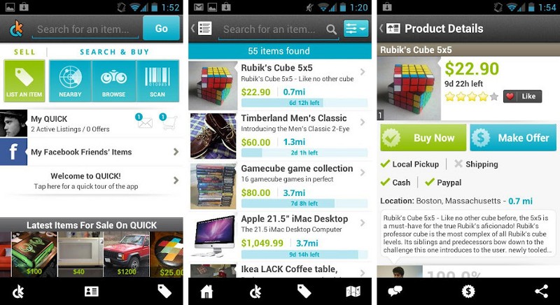 Best Android apps for buying or selling on Craigslist and eBay