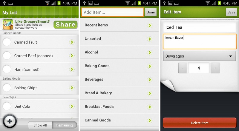 Best grocery list apps for Android
