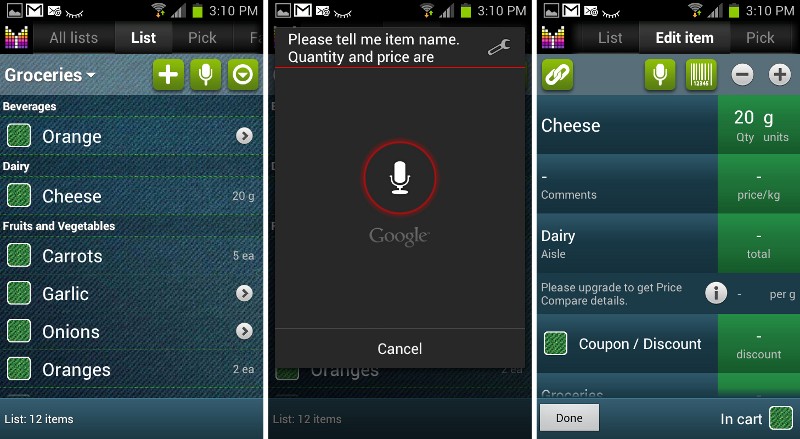 Best grocery list apps for Android