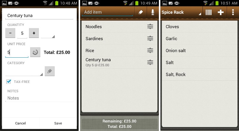 Best Grocery List Apps For Android
