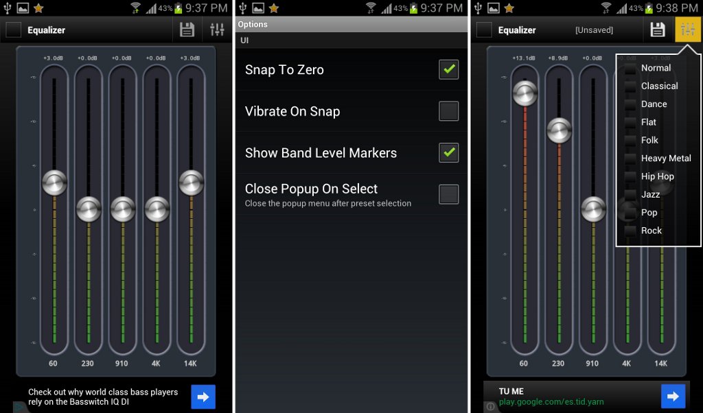 Best sound and audio equalizer apps for Android