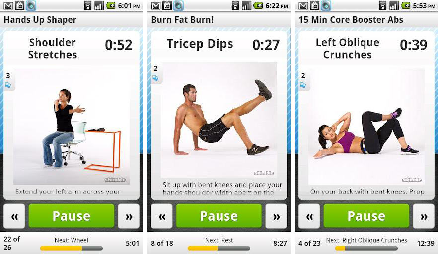 Workout Chart App